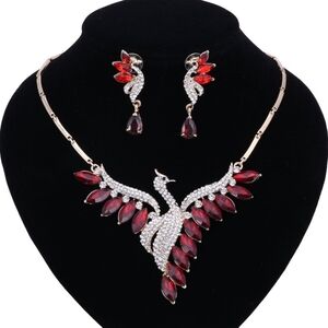 Women fashion jewelry set zircon